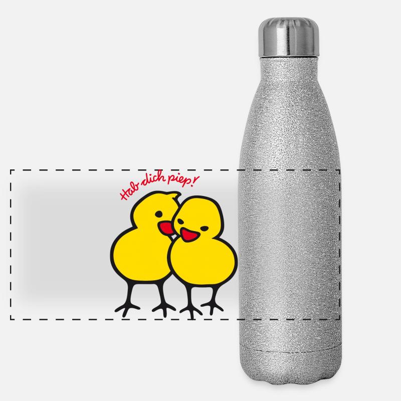 Avez-vous le bip Gourde isotherme panoramique pailletée 500 ml