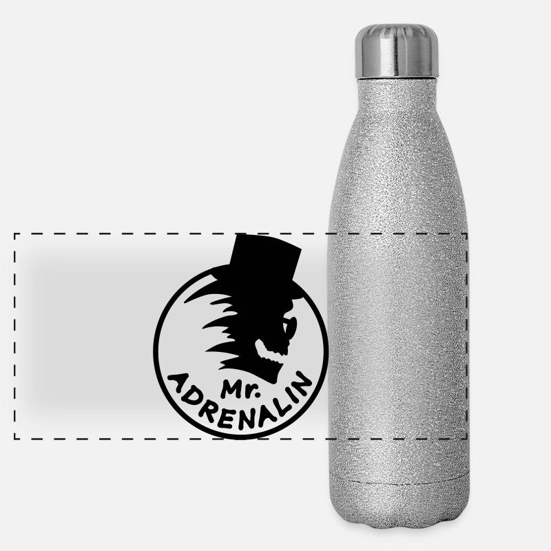 Mr. Adrenalin Panorama Glitzer Isolierflasche 500 ml