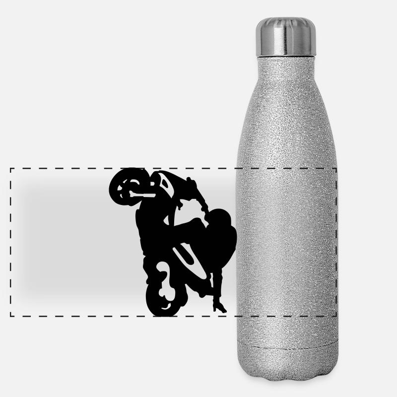 stunt roller Gourde isotherme panoramique pailletée 500 ml