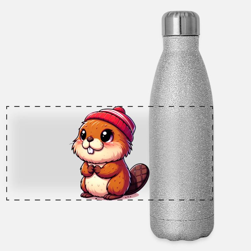 Castor Gourde isotherme panoramique pailletée 500 ml