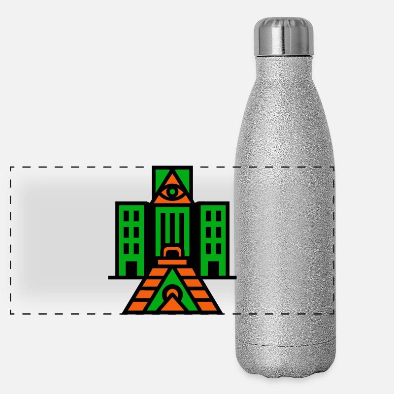 Occult Architecture Panoramic Glitter Thermal Bottle 500 ml