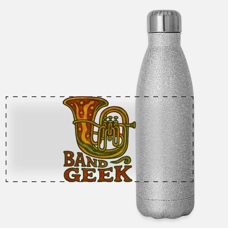 Geek du groupe Gourde isotherme panoramique pailletée 500 ml