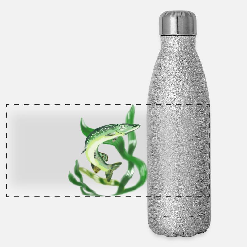 Panorama Glitzer Isolierflasche 500 ml