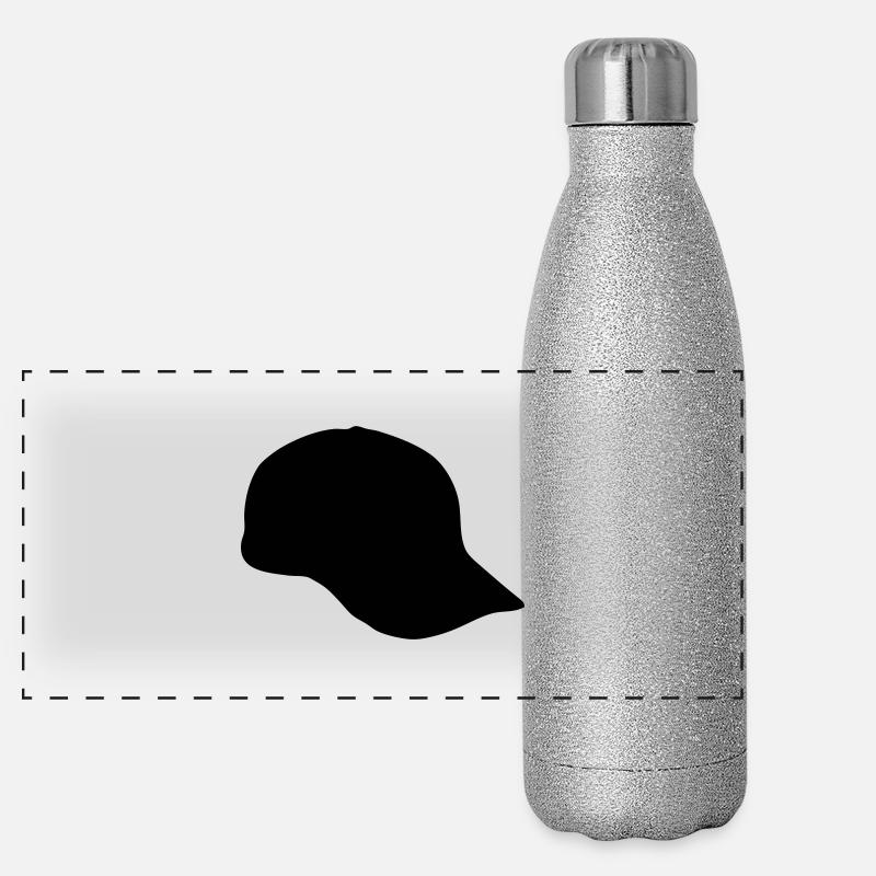 casquette Gourde isotherme panoramique pailletée 500 ml