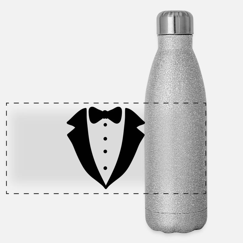 Tuxedo Panoramic Glitter Thermal Bottle 500 ml