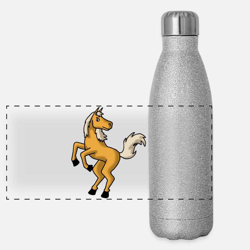 hippiques Gourde isotherme panoramique pailletée 500 ml