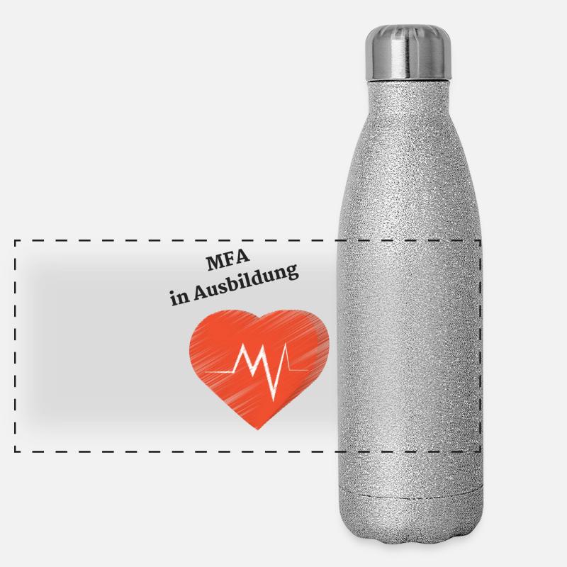 MFA medical assistant training doctor's office gift Panoramic Glitter Thermal Bottle 500 ml