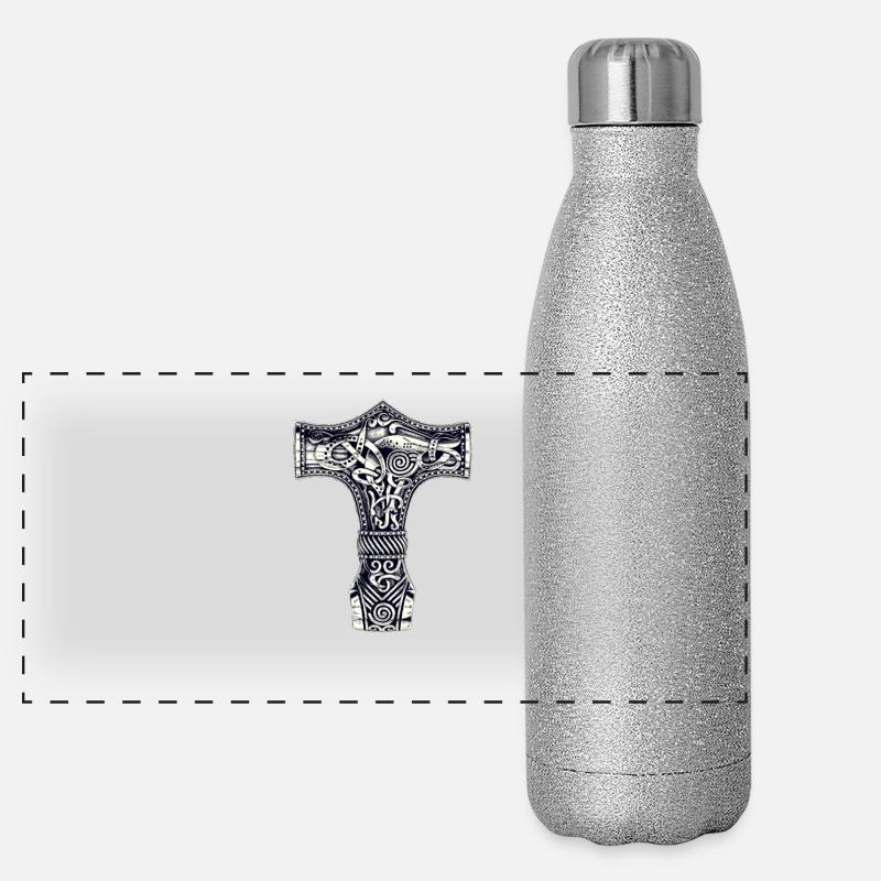 Thor's Cross Panoramic Glitter Thermal Bottle 500 ml