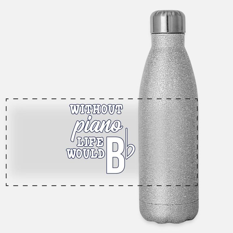 Musique classique Gourde isotherme panoramique pailletée 500 ml