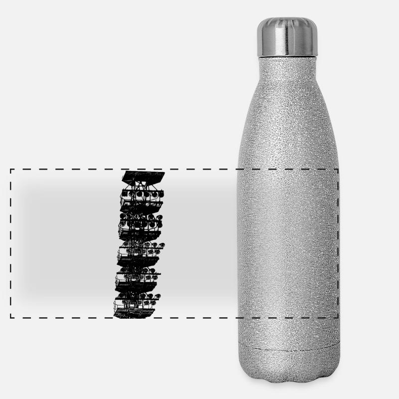 Projecteur Rostock Gourde isotherme panoramique pailletée 500 ml