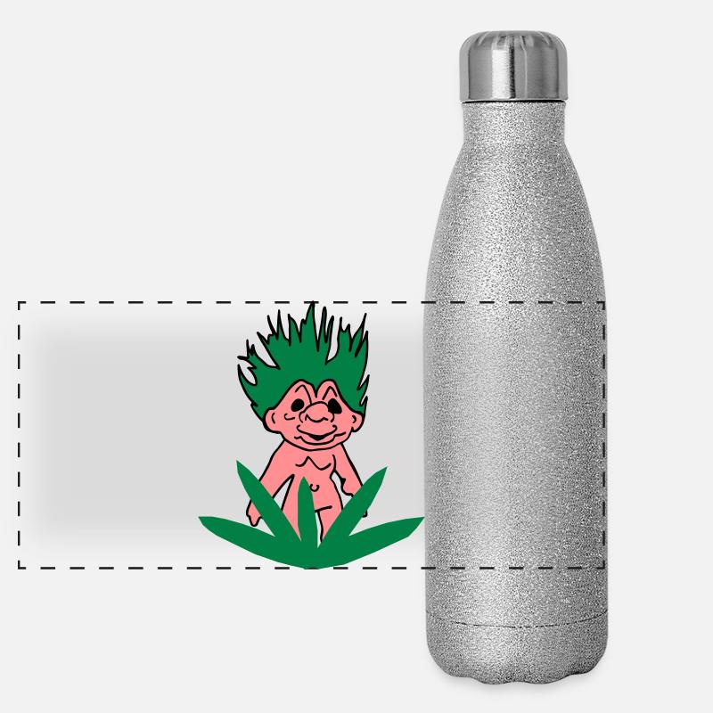 Sors de là ! Gourde isotherme panoramique pailletée 500 ml