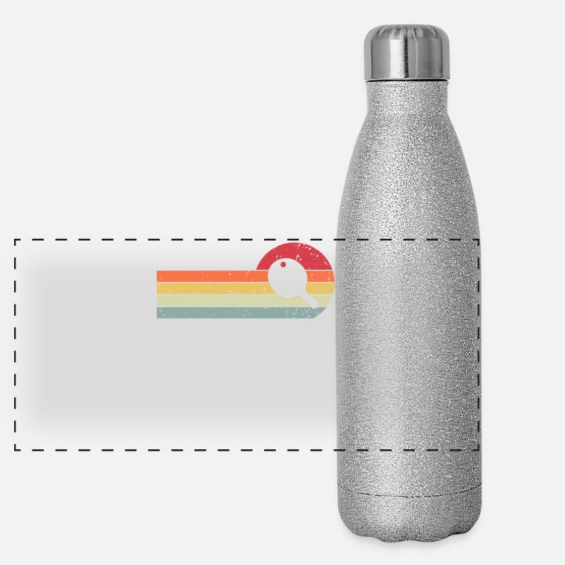 Ping-pong Gourde isotherme panoramique pailletée 500 ml