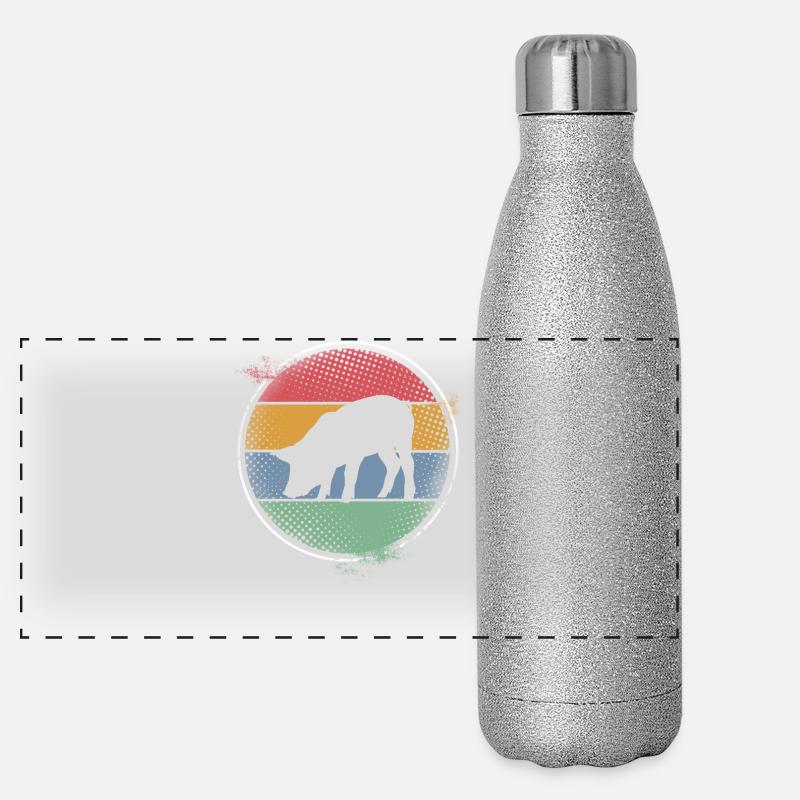Cochon Gourde isotherme panoramique pailletée 500 ml