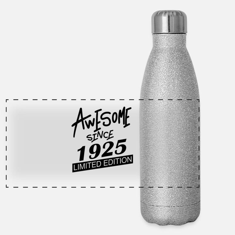 1925 - Né en 1925 Gourde isotherme panoramique pailletée 500 ml