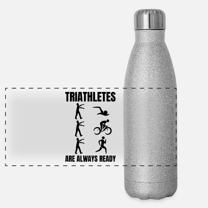 Triathlon Gourde isotherme panoramique pailletée 500 ml