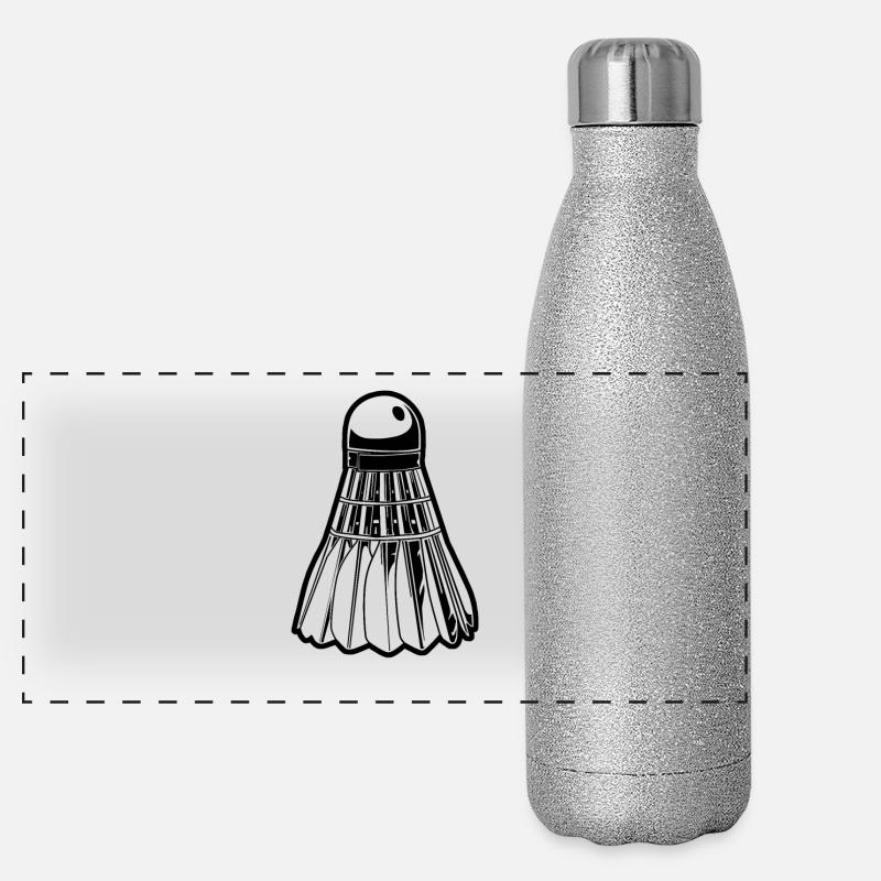 Shuttlecock Panoramic Glitter Thermal Bottle 500 ml