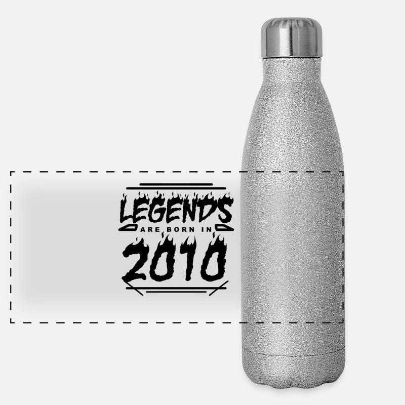 2010 - Année de construction 2010 - Année de construction 2010 Gourde isotherme panoramique pailletée 500 ml