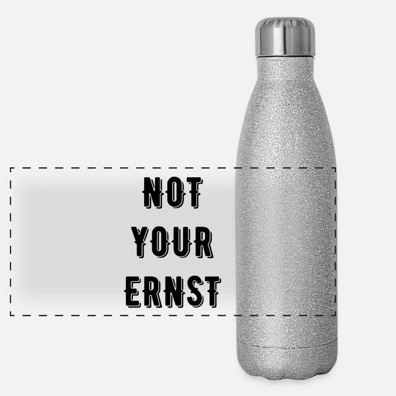 Not your Ernst Denglisch Panorama Glitzer Isolierflasche 500 ml