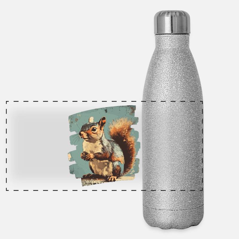 Panorama Glitzer Isolierflasche 500 ml