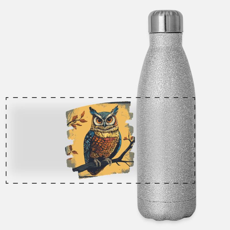Panorama Glitzer Isolierflasche 500 ml