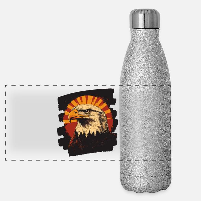 Eagle Panoramic Glitter Thermal Bottle 500 ml