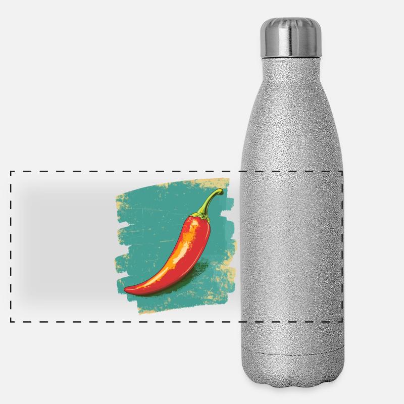 Panorama Glitzer Isolierflasche 500 ml