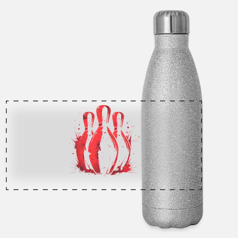 Bowling Gourde isotherme panoramique pailletée 500 ml