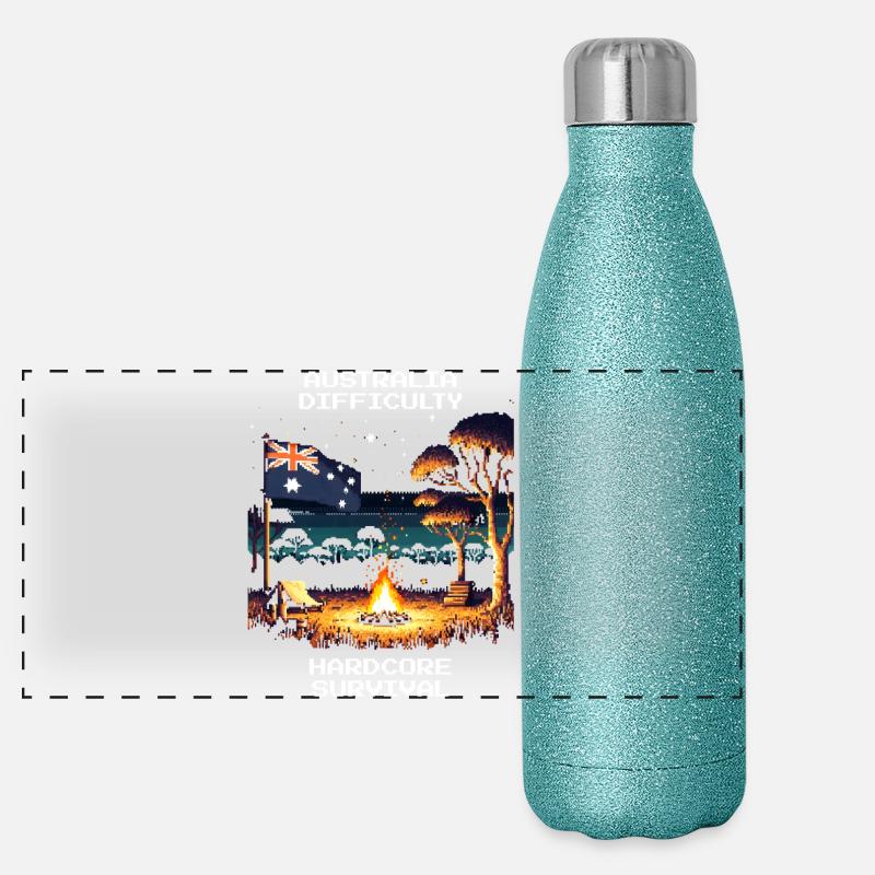 Australia: Hardcore Survival | Outback Panoramic Glitter Thermal Bottle 500 ml