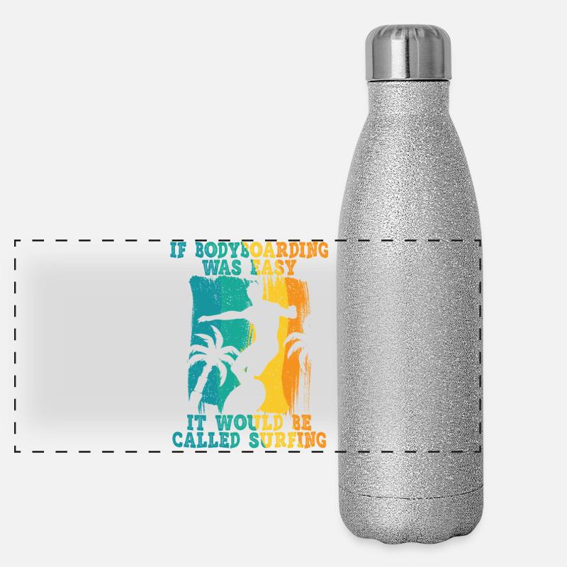 Bodyboarder Bodyboarder Gourde isotherme panoramique pailletée 500 ml