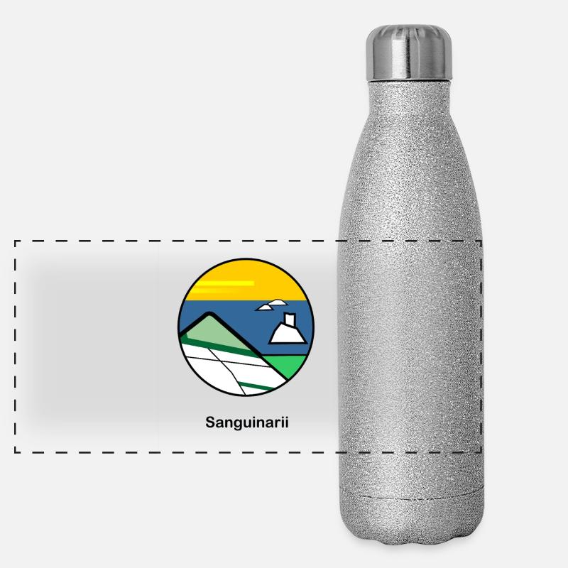 Bloodthirsty Corsica Panoramic Glitter Thermal Bottle 500 ml