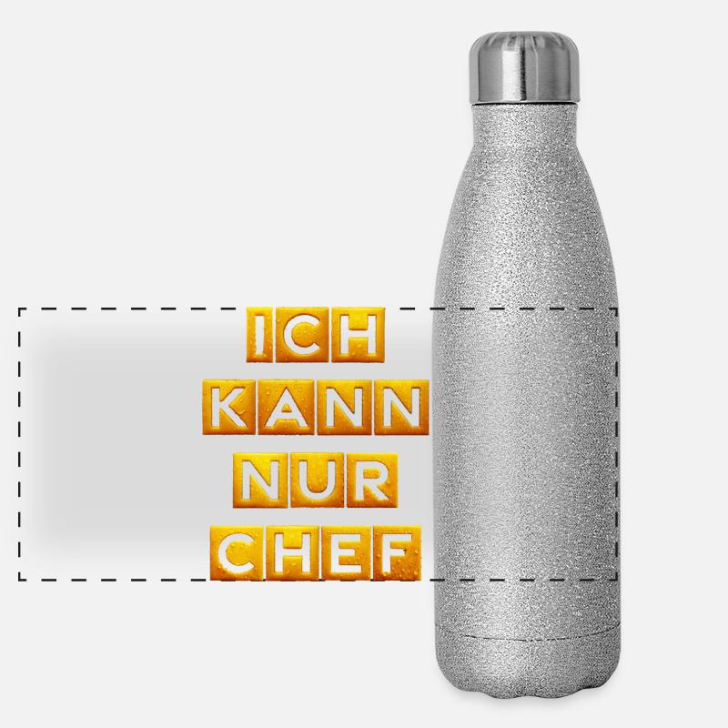 chef Panoramic Glitter Thermal Bottle 500 ml