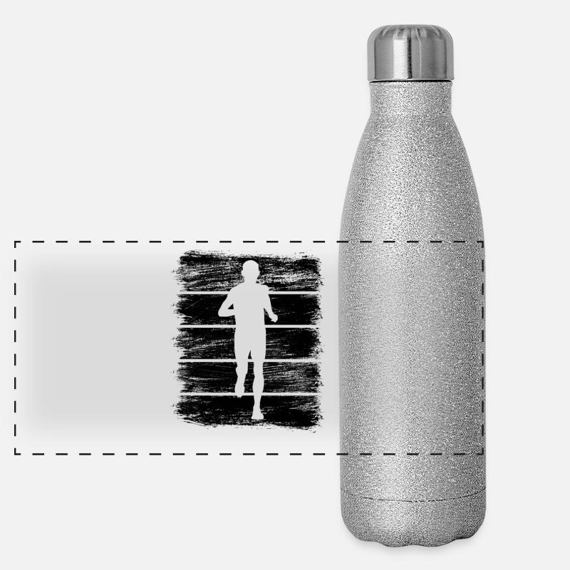 running Panoramic Glitter Thermal Bottle 500 ml