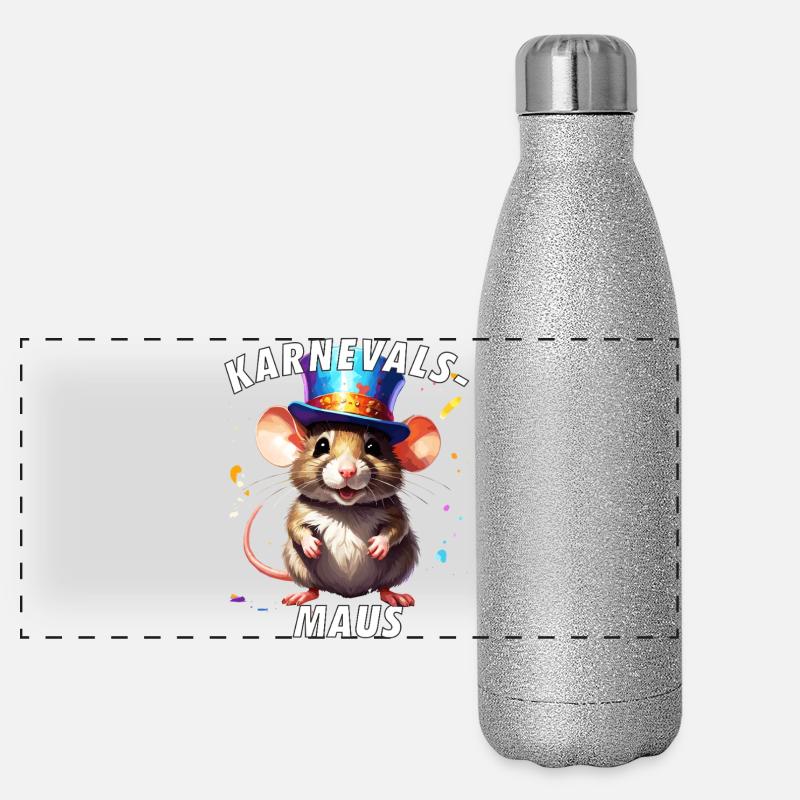 CARNIVAL MOUSE Panoramic Glitter Thermal Bottle 500 ml