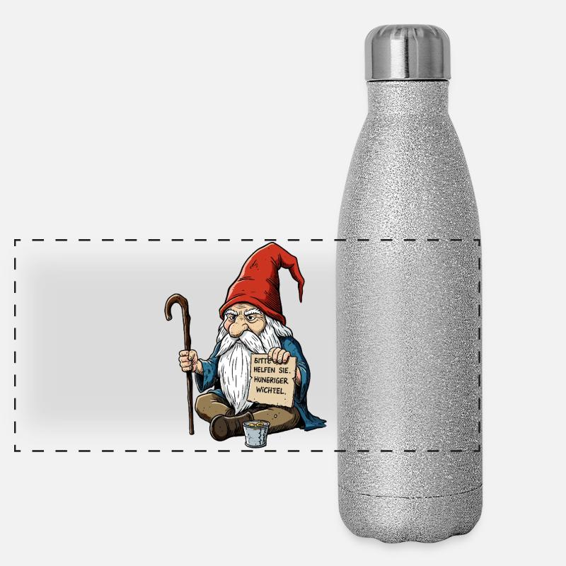 Hungery Gnome | Please help Panoramic Glitter Thermal Bottle 500 ml