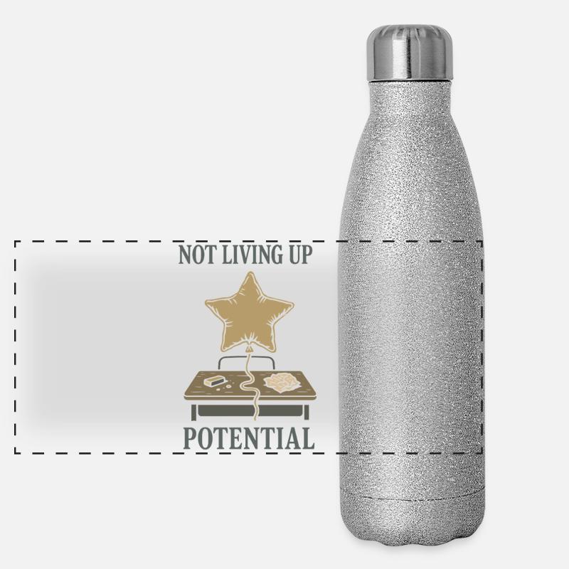 Highly gifted burnout graduate with academic Panoramic Glitter Thermal Bottle 500 ml