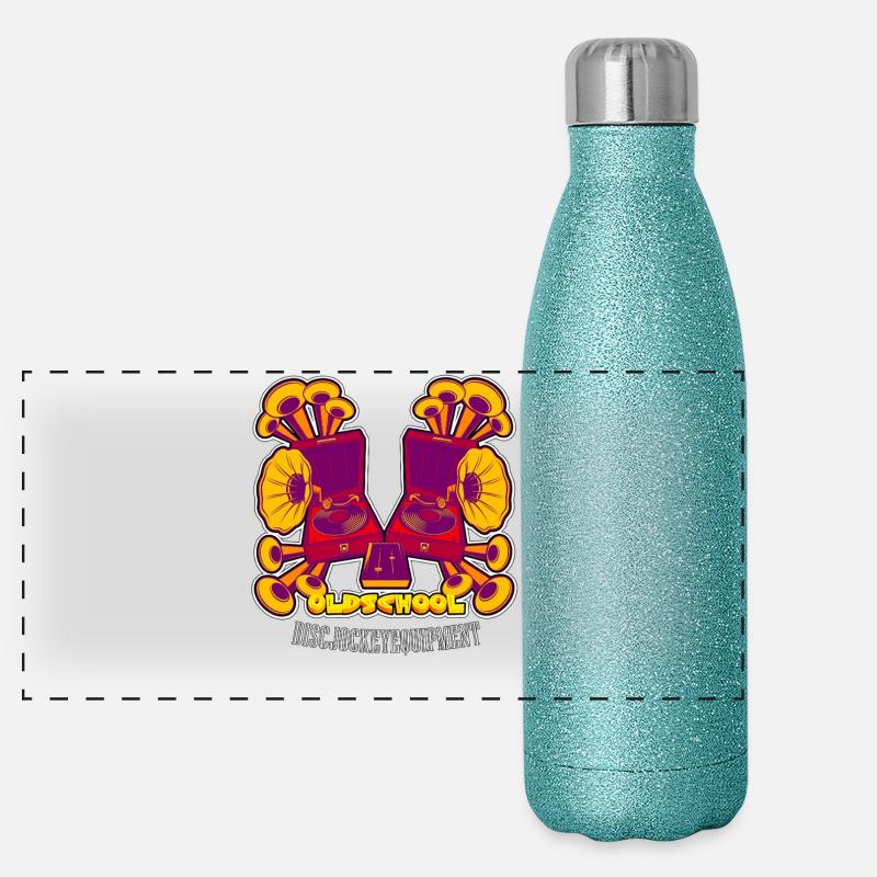 DJ Panorama Glitzer Isolierflasche 500 ml