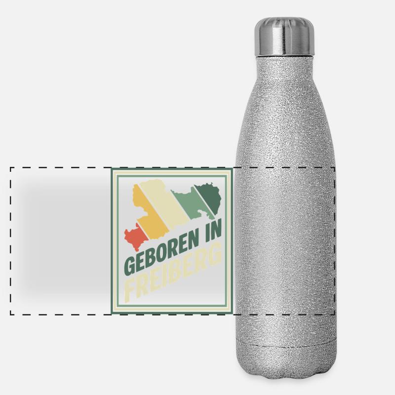 Born in Freiberg Panoramic Glitter Thermal Bottle 500 ml