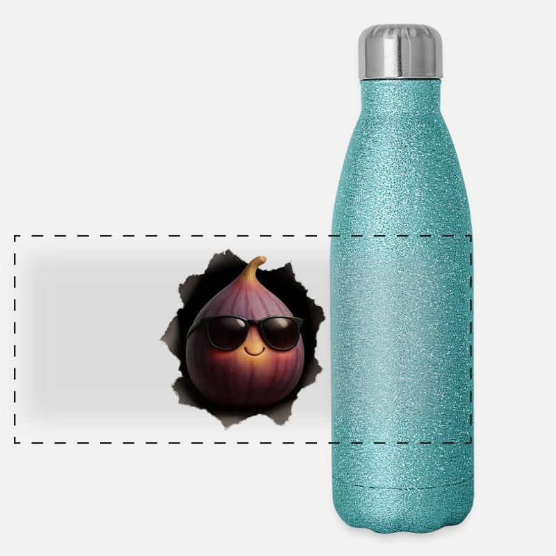 Fig Panoramic Glitter Thermal Bottle 500 ml