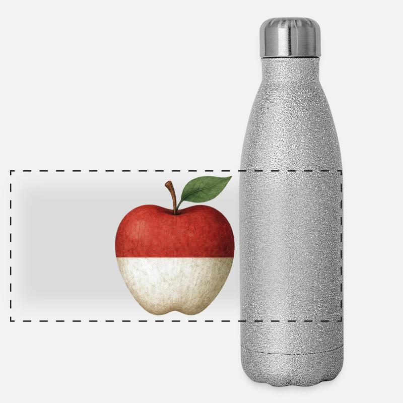 Monaco Panorama Glitzer Isolierflasche 500 ml