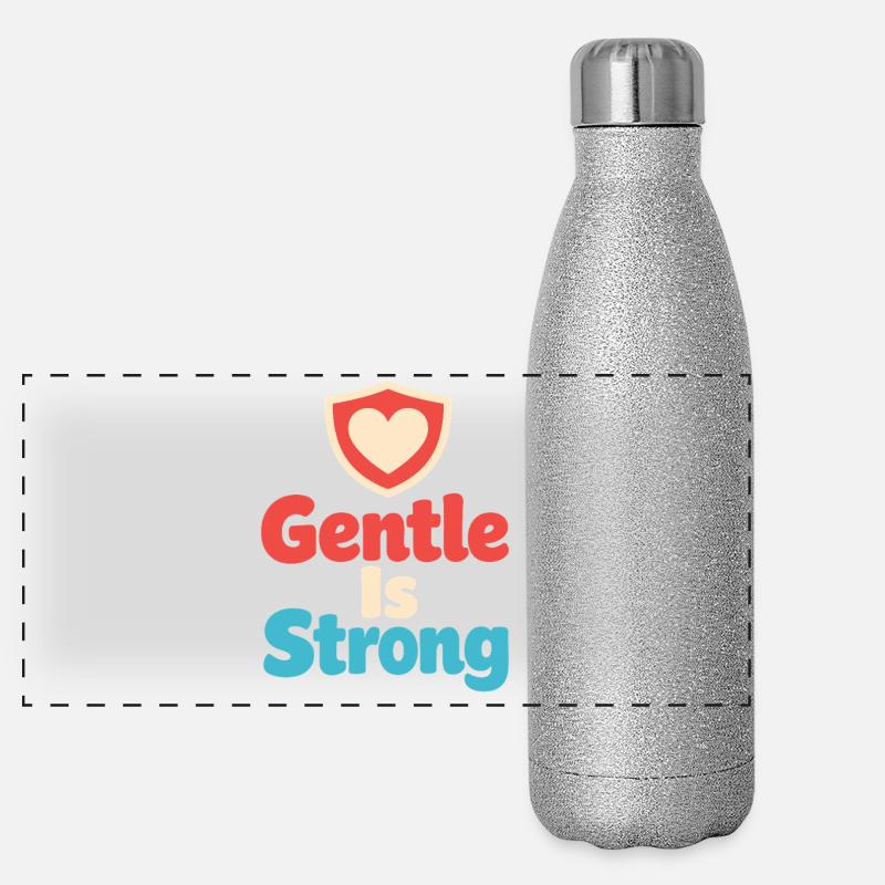 Blid forældreidentitet, langsom Termoflaske i rustfrit stål med glimmer