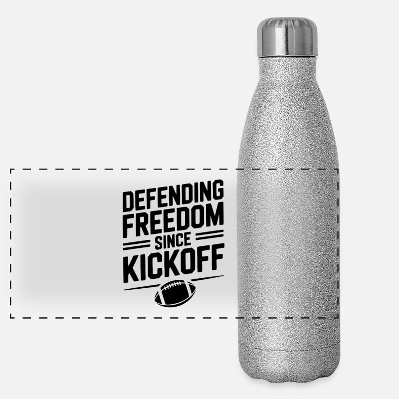 Défendre la liberté depuis le coup d’envoi Gourde isotherme panoramique pailletée 500 ml