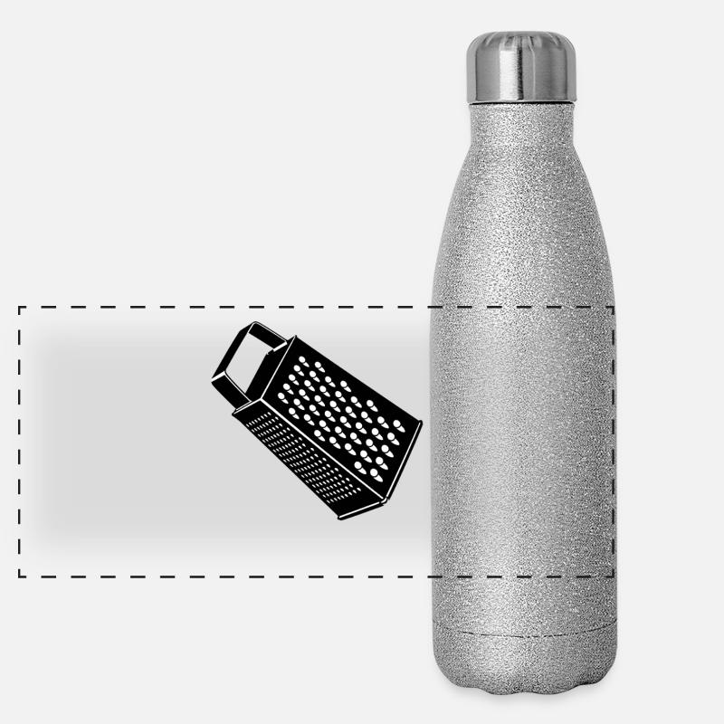 Copeaux de fromage pour les chefs, les amateurs de fromage Gourde isotherme panoramique pailletée 500 ml