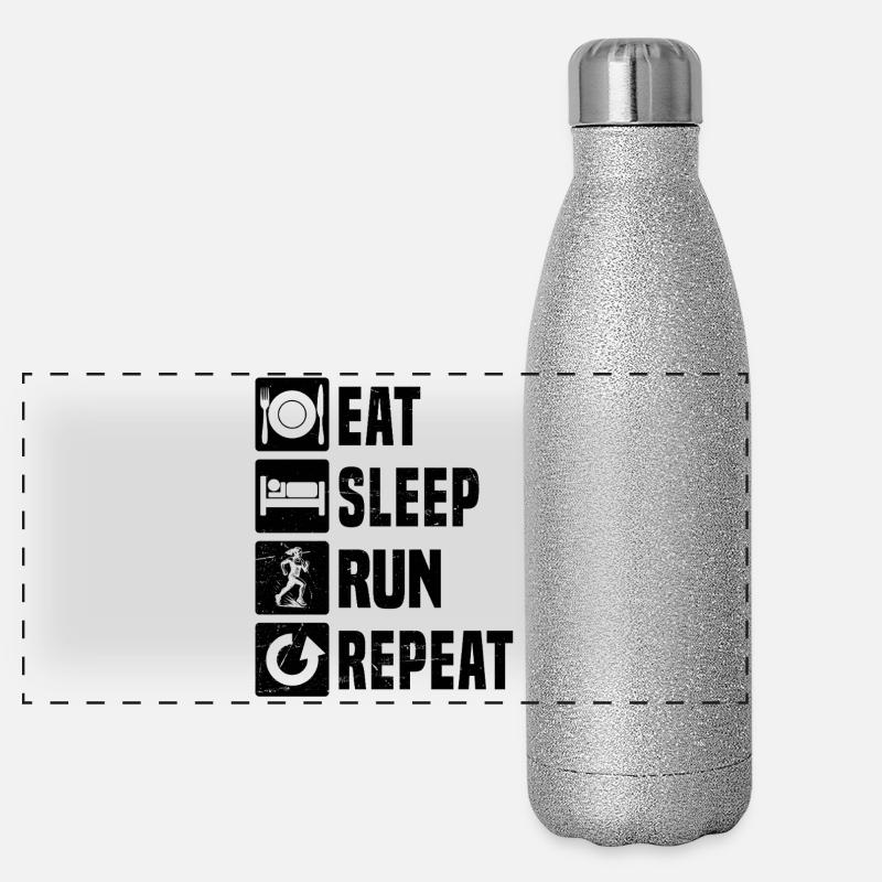Easy Running Timeless Design Panoramic Glitter Thermal Bottle 500 ml