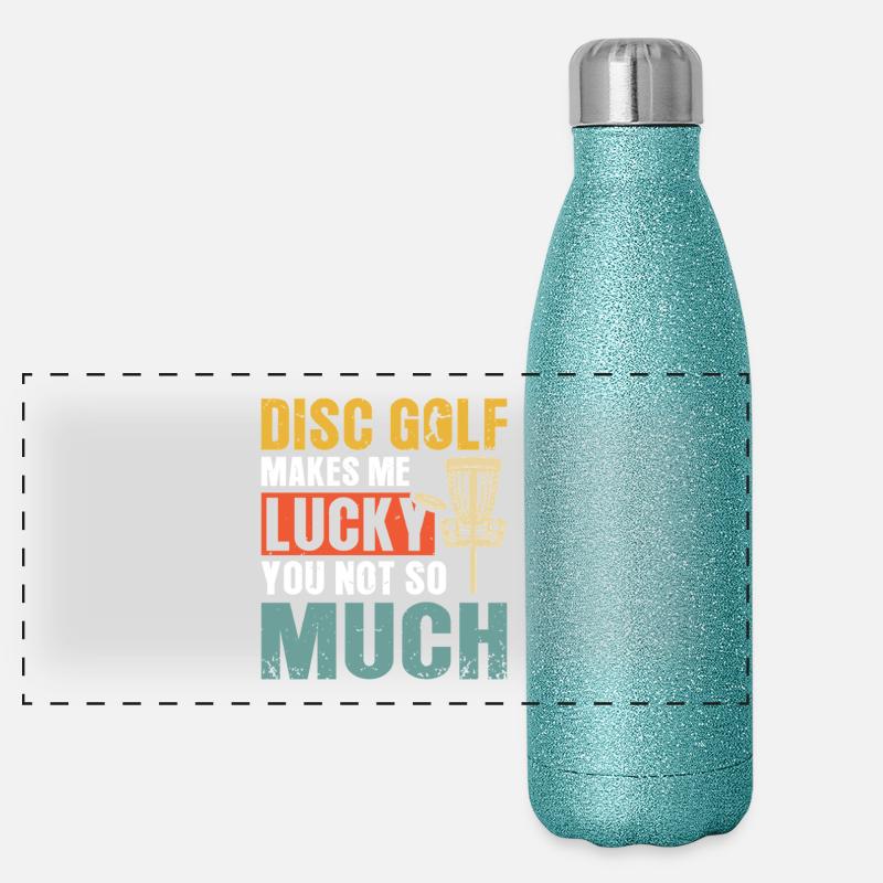 Cadeaux de disc golf Disc Golf Gourde isotherme panoramique pailletée 500 ml