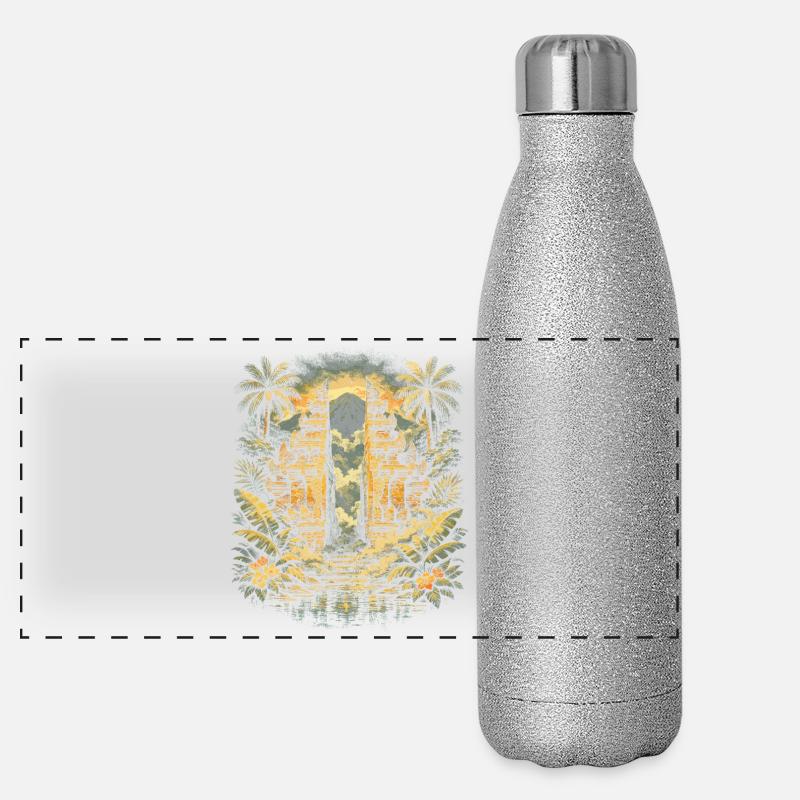 Circuit à Bali Gourde isotherme panoramique pailletée 500 ml