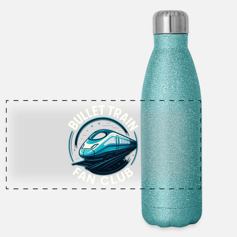 Bullet Train Fanclub Panorama Glitzer Isolierflasche 500 ml