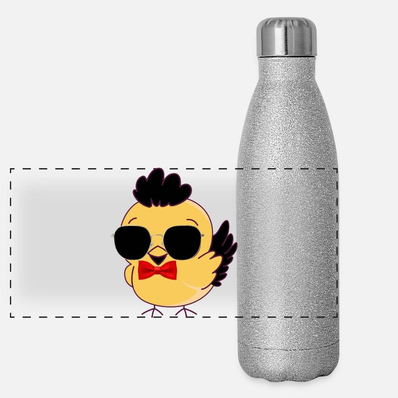 Chic chick sunglasses Panoramic Glitter Thermal Bottle 500 ml