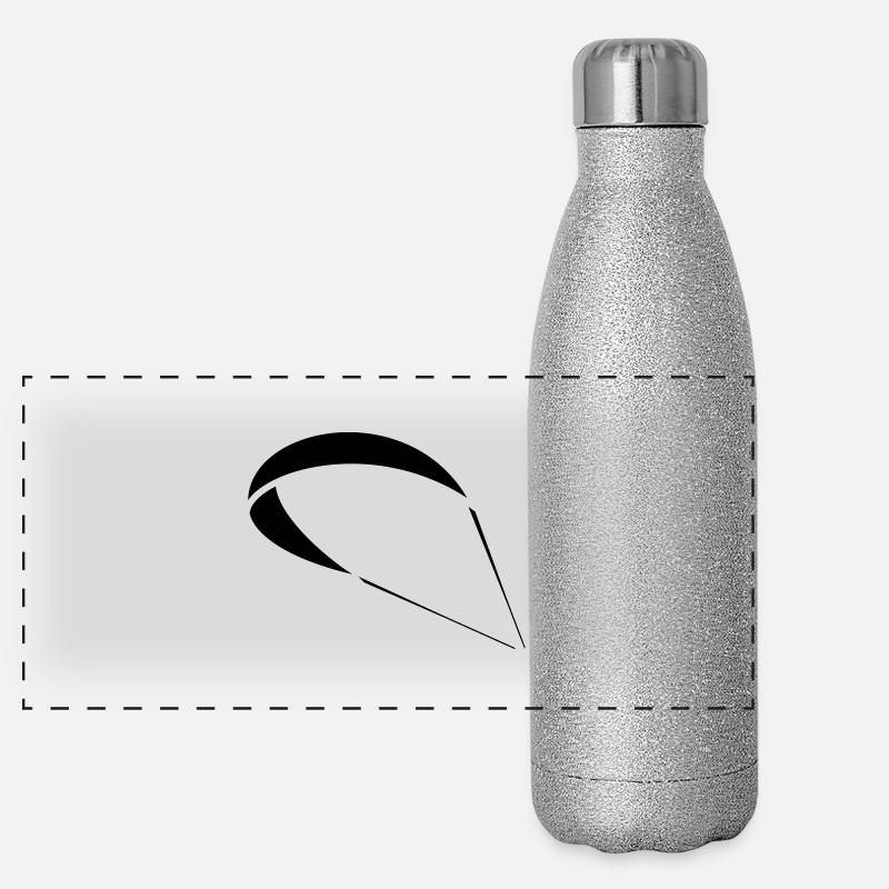 Kite Gleitschirm Panorama Glitzer Isolierflasche 500 ml