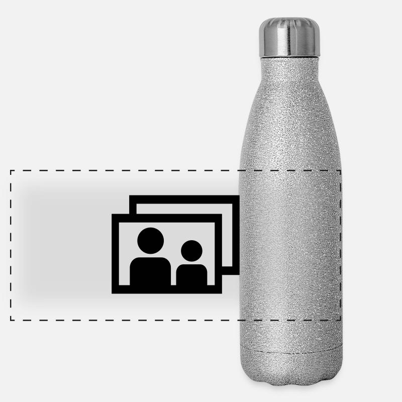 Foto Panorama Glitzer Isolierflasche 500 ml