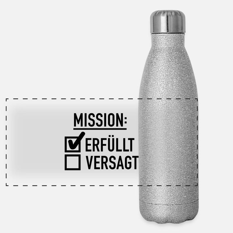 mission_f1 Panorama Glitzer Isolierflasche 500 ml